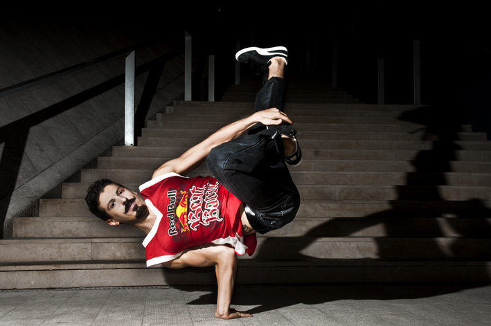 Stage con bboy Nasty Den