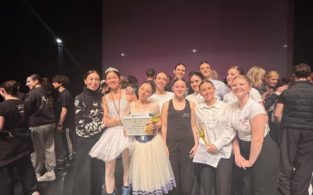DANCE AWARDS ITALY: la Surya Academy conquista il podio alla quarta edizione del concorso internazionale